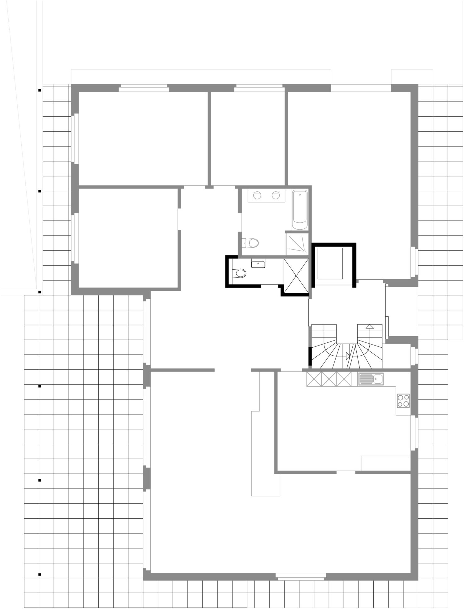 Aufstockung Einfamilienhaus
